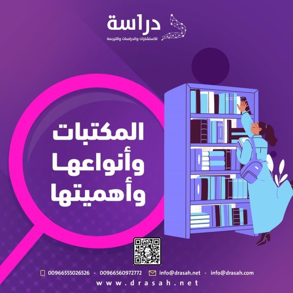 المكتبات وأنواعها وأهميتها